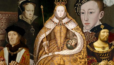 tudor reigns|pictures of tudor monarchs.